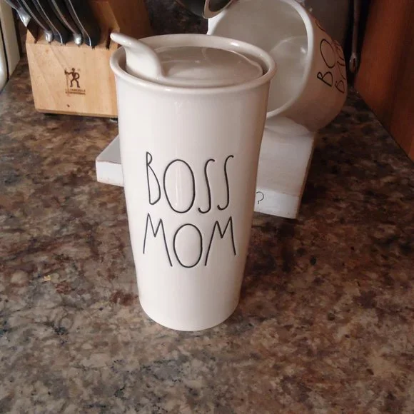 Boss Mom Covered Coffee Carafe w/Lid - Picture 1 of 7
